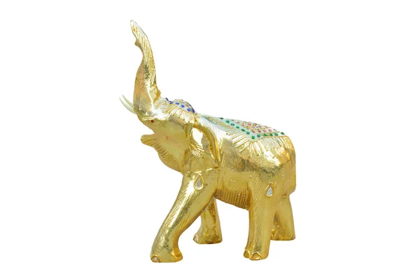 Gouden olifant — Stockfoto