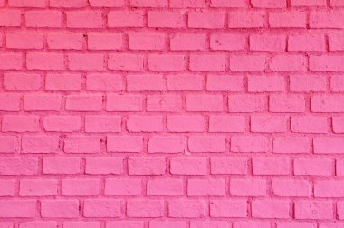 Pink Brick wall