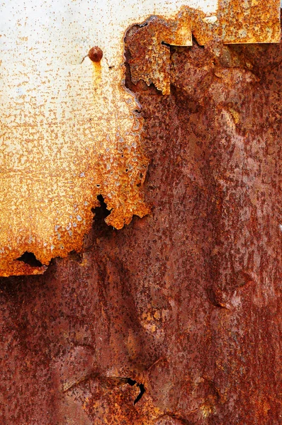 Rostig metall bakgrund — Stockfoto