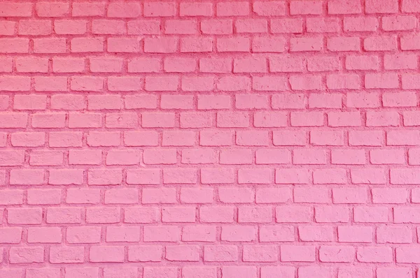 Pared de ladrillo rosa — Foto de Stock