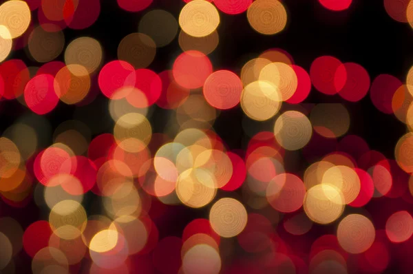 ボケとクリスマス ツリーの対流現象 — ストック写真