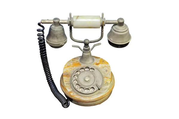 Antiguo teléfono vintage aislado —  Fotos de Stock
