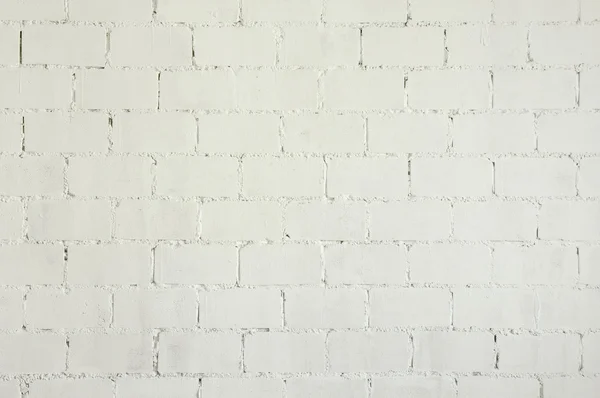 Pared de ladrillo blanco — Foto de Stock