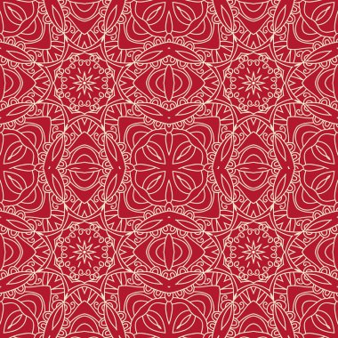 Dikişsiz vintage desen