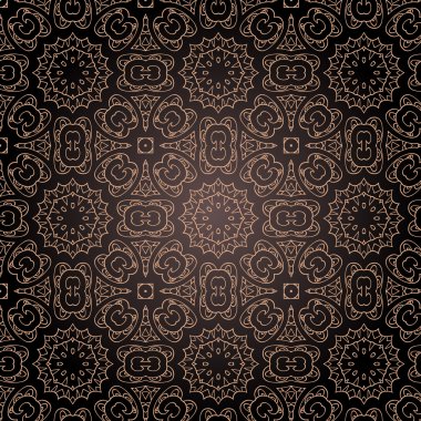Seamless vintage pattern clipart