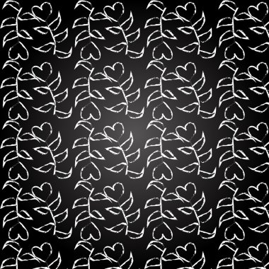 Tebeşir tarafından soyut seamless modeli