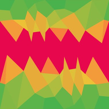 geometrik şekillerin soyut deseni