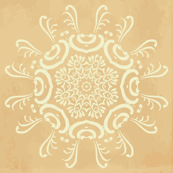 Encaje vintage patrón ornamental — Vector de stock