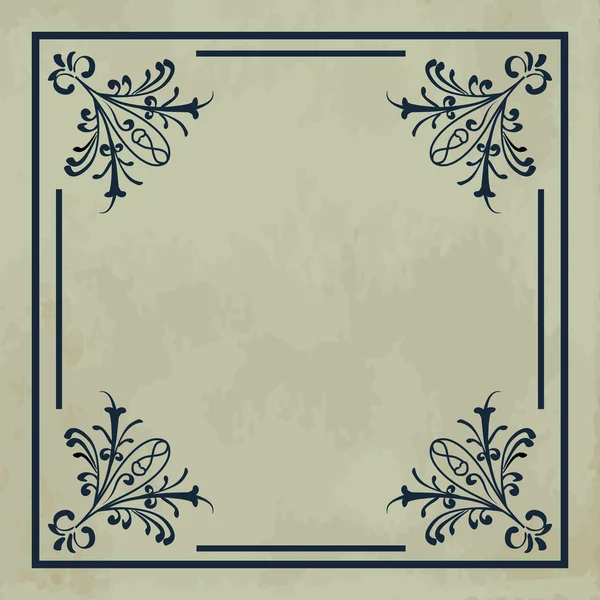 Vintage frame — Stock Vector