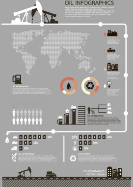 öğeleri kümesi vektör infographics ve grafik tasarım