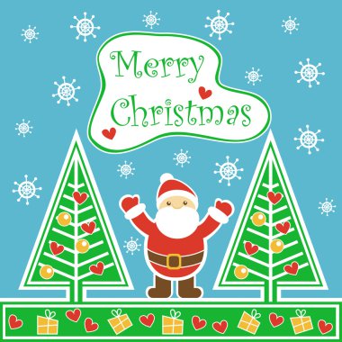 Noel Baba ve Noel ağacı