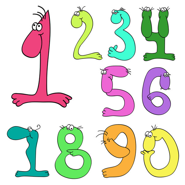 Набор забавных фигур (вектор)
)