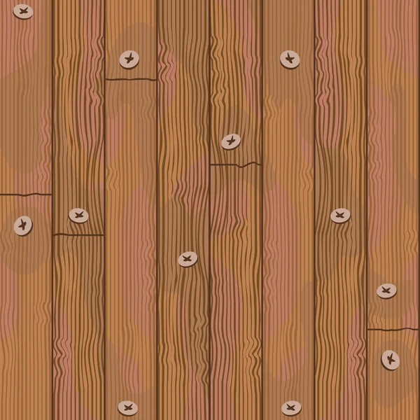 Άνευ ραφής υφή - δάπεδο ξυλείας με καρφιά — Διανυσματικό Αρχείο