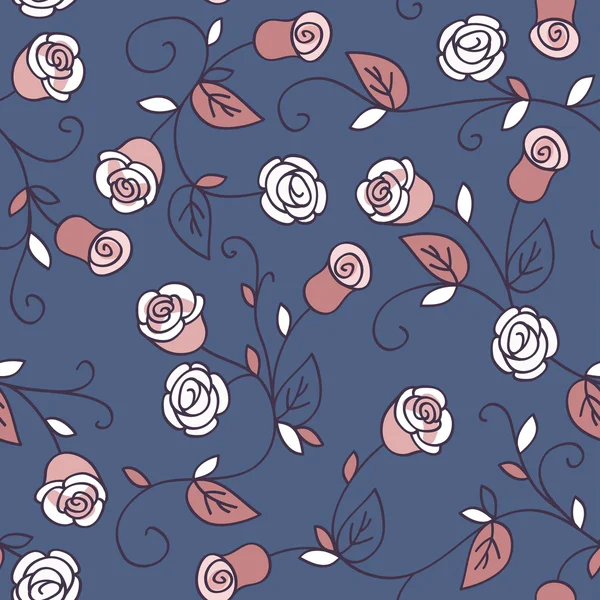 çiçekler kıvrık ile sorunsuz doku