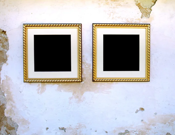Blank picture frames — Stock Photo, Image