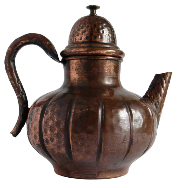 Old Copper Teapot — Stock Photo, Image