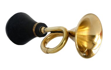 Antika pirinç korna