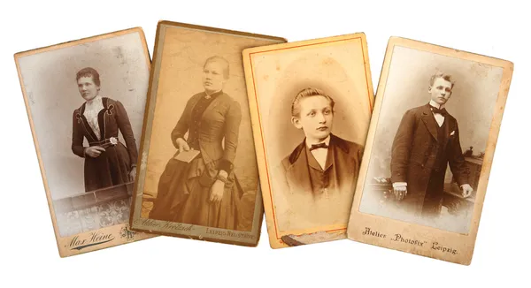 Anciennes photos : histoire de famille — Photo