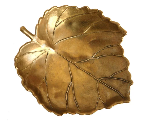 Bronze leaf — Stock Photo, Image