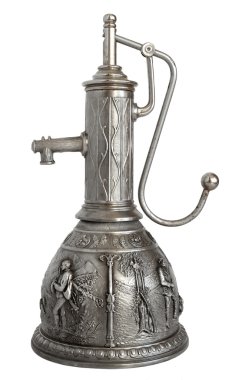 pompa ile kalaylı sürahi