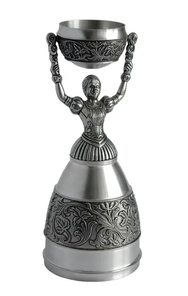 Wedding Silver Goblet — Stock Photo, Image
