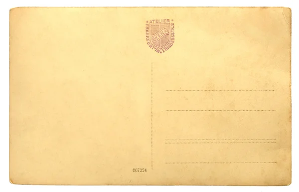 Stara pocztówka projekt tło — Zdjęcie stockowe