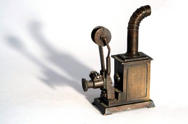 antika film projektör 