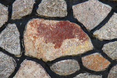 Gri granit duvarın güzel soyut dokusu