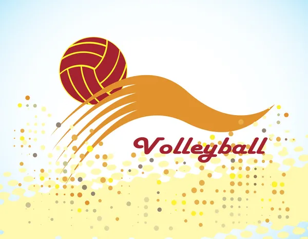 Volley-ball — Image vectorielle