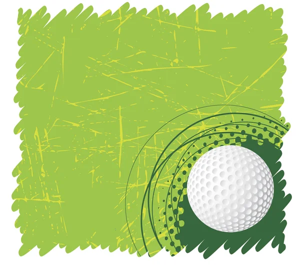 Golf banner — Stock Vector