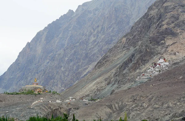 Kuzey Hindistan Ladakh Dağ Manzarası Ladakh Jammu Kashmir Eyaletinin Çorak — Stok fotoğraf