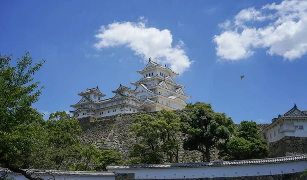 Architecture of Himeji Castle, Japan. The castle was built in 14th century and is the first UNESCO Heritage Sites in Japan (1993).