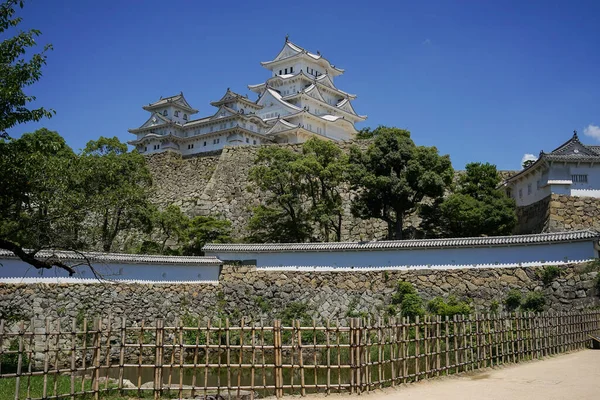 Arquitectura Del Castillo Himeji Japón Castillo Fue Construido Siglo Xiv —  Fotos de Stock