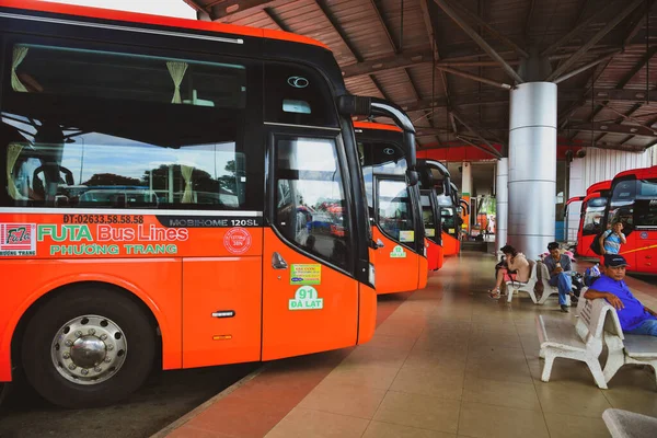 Dalat Vietnam Ottobre 2019 Stazione Degli Autobus Phuong Trang Dalat — Foto Stock