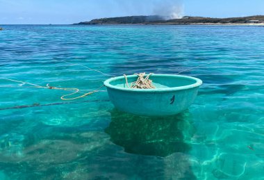 Phu Quy Adası Deniz Burnu, Vietnam. Güzel ada, Phan Thiet 'e 120 km uzaklıkta, yazın ilginç bir istikamet..