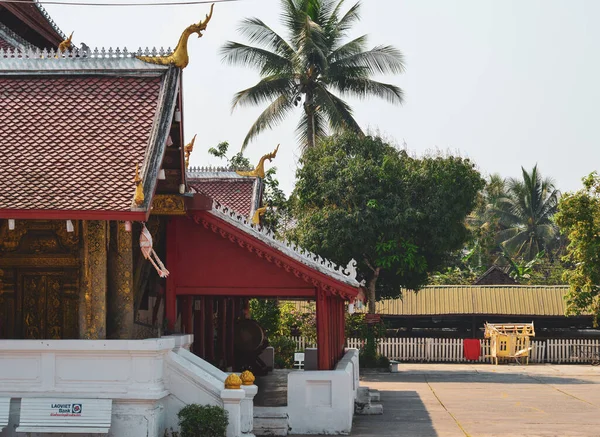 Luang Phrabang Laos Fevereiro 2020 Arquitetura Cidade Velha Luang Phrabang — Fotografia de Stock