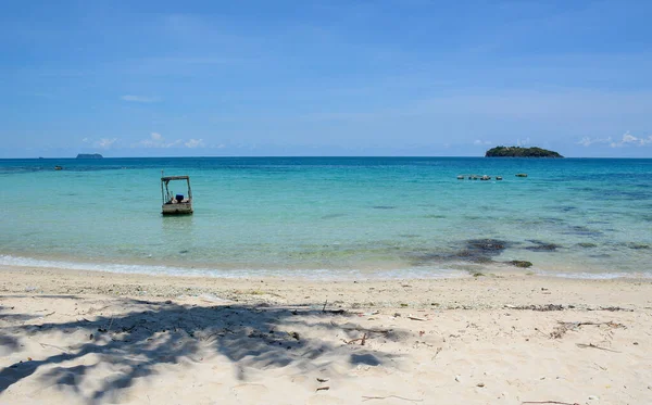 Piękne Błękitne Morze Wyspie Phu Quoc Wietnam Phu Quoc Słynie — Zdjęcie stockowe