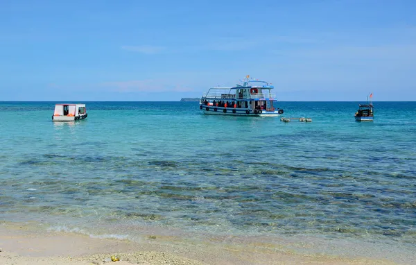 Phu Quoc Vietnam Mai 2016 Belle Mer Bleue Sur Île — Photo