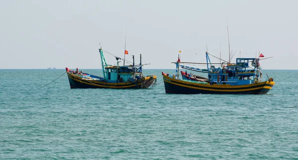 Phan Thiet Vietnam Avril 2016 Scène Mer Bleue Par Une — Photo