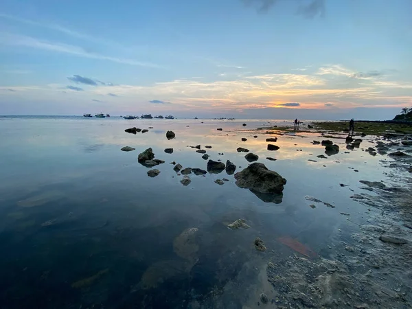 Hermoso Paisaje Marino Atardecer Phu Quy Island Vietnam — Foto de Stock
