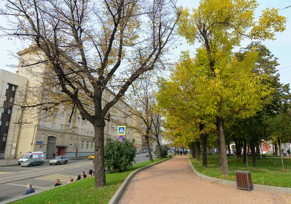 Mosca Russia Ottobre 2016 Paesaggio Urbano Mosca Russia Mosca Sul — Foto Stock