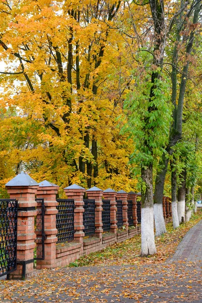 Jesienna Sceneria Suzdalu Rosja Suzdal Główne Miasta Starożytnego Rosyjskiego Księstwa — Zdjęcie stockowe