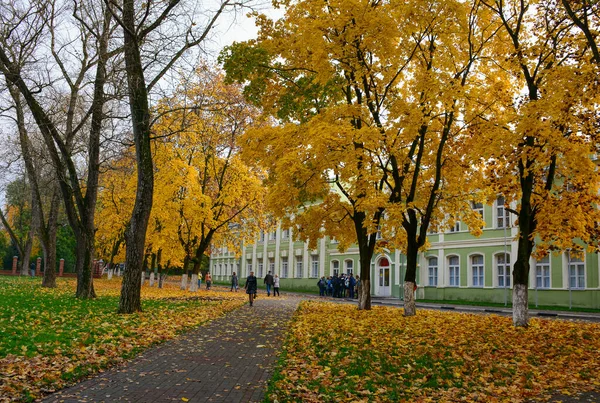 ロシアのスズダル 2016年10月3日 ロシアのスズダルタウンの秋の風景 スズダルは12世紀の古代ロシアの公国の主要都市である — ストック写真