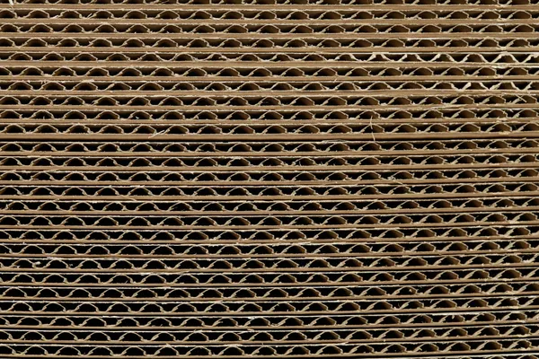 Brown corrugated cardboard — Stock Photo, Image