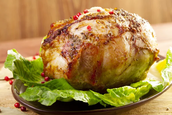 Marinated roast ham — Stock Photo, Image