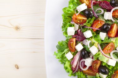 Taze Yunan salatası