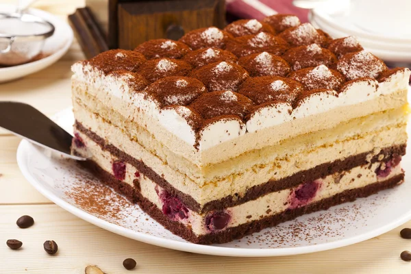 Torta tiramisù — Foto Stock