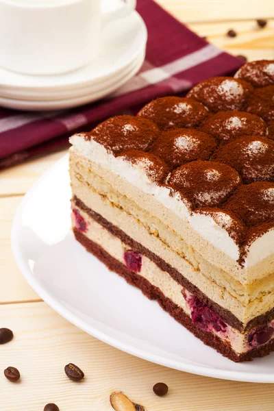 เค้ก Tiramisu — ภาพถ่ายสต็อก