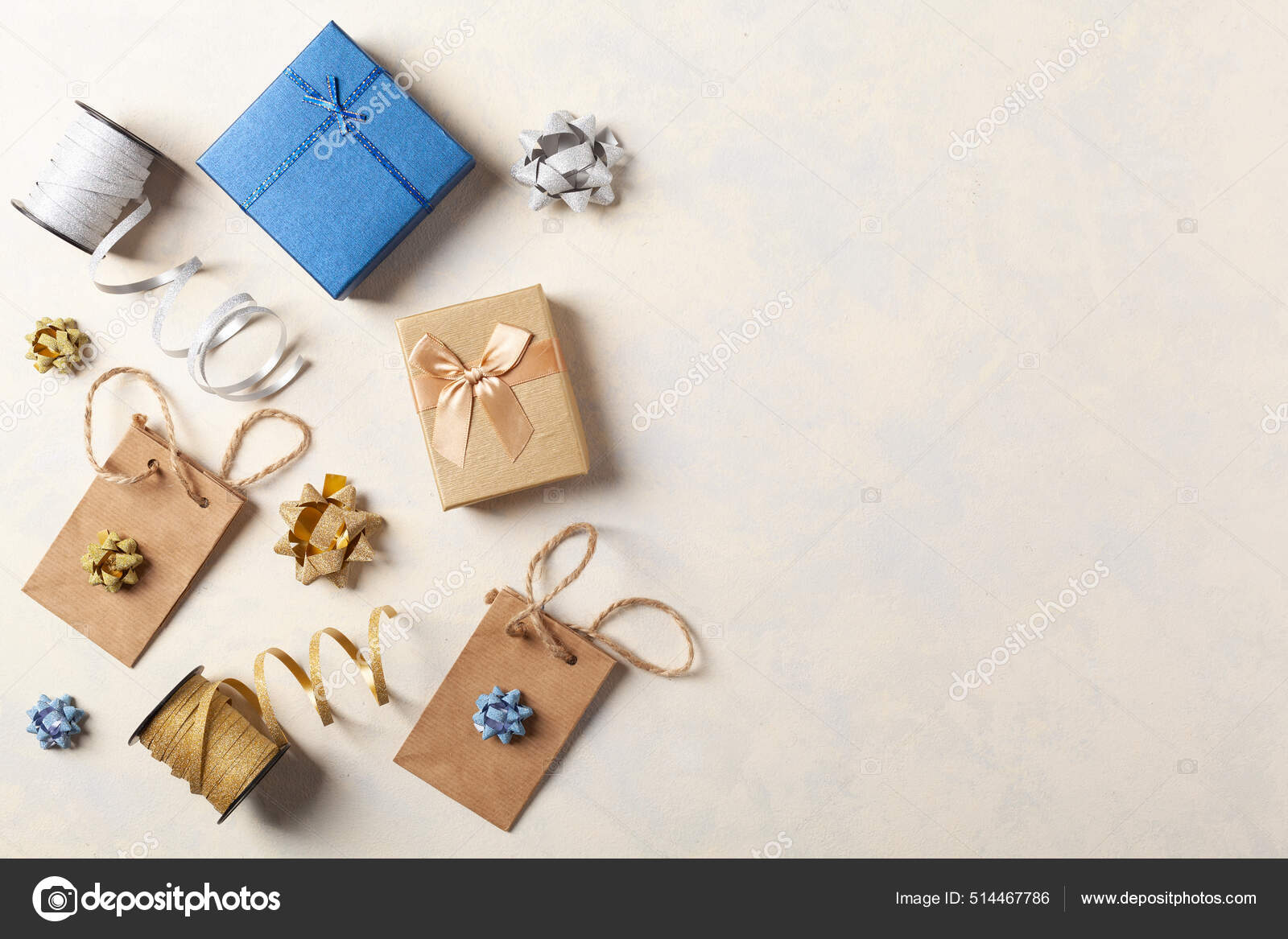 Gift Wrapping Bright Background Packaging Accessories Gifts