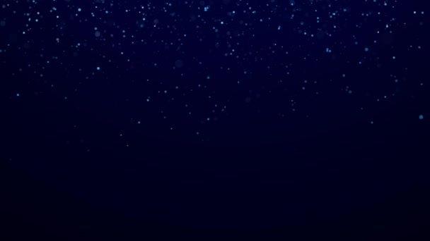 Частинки Пилу Абстрактний Фон Частинок Ілюстрація Космічної Галактики Візуалізація — стокове відео